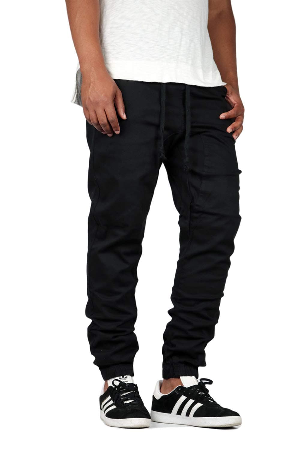 MersenneMen's Twill Drop Crotch Jogger Pants