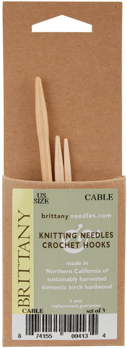 BrittanyCable Knitting Needles, Multi-Colour, 1.01 x 6.09 x 16.51 cm