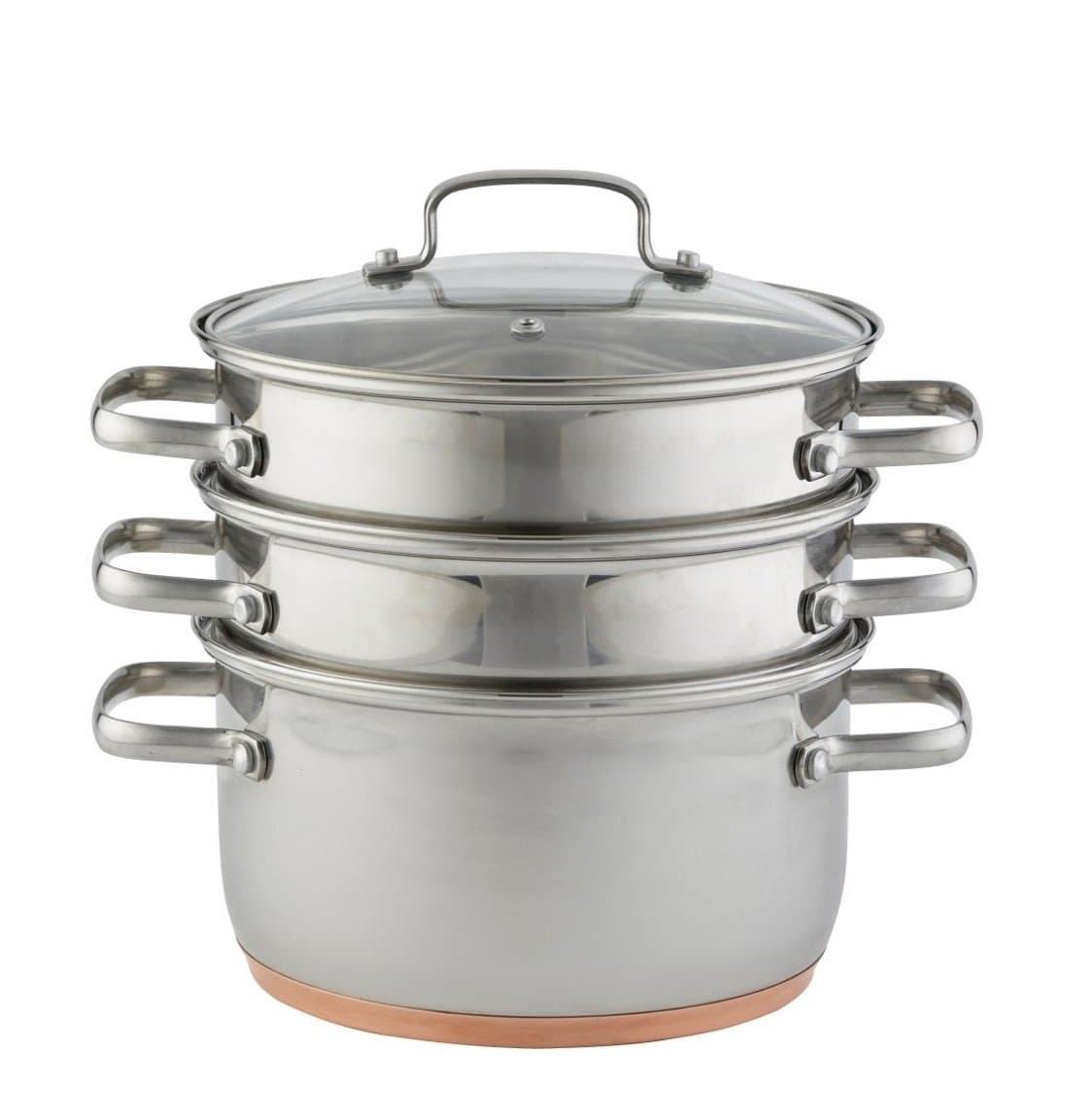 Copper Base 3 Tier Steamer.