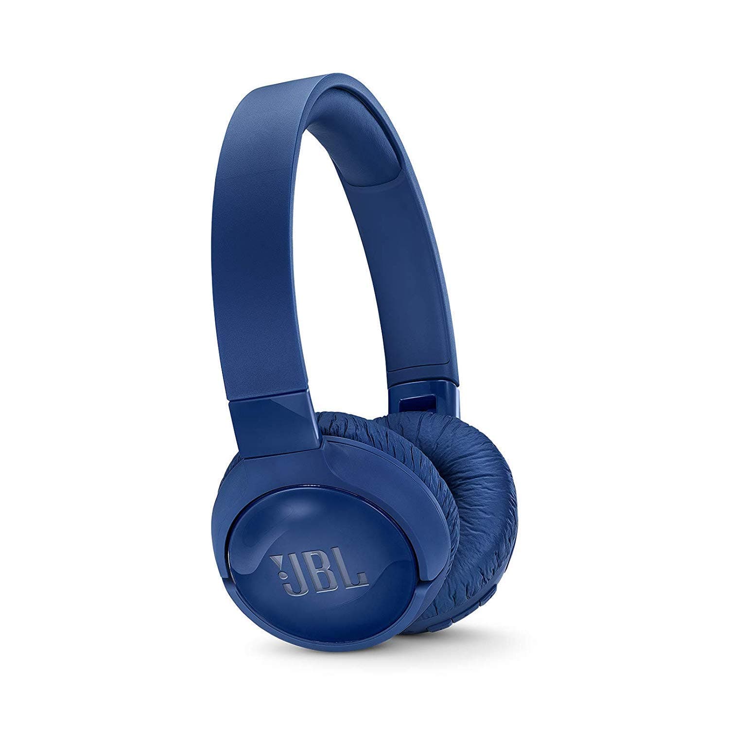 JBL Tune 600 BTNC On-Ear Active Noise-Cancelling Bluetooth Headphones, Headset with Built-In Microphone and 12+ Hours of Wireless Streaming, Blue