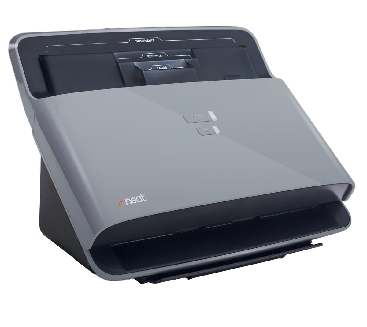 NeatDesk Desktop Document Scanner and Digital Filing System for PC and Mac - Premium Bundle Gray