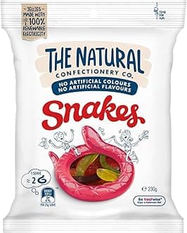 The Natural Confectionery Co Snakes 260g bag