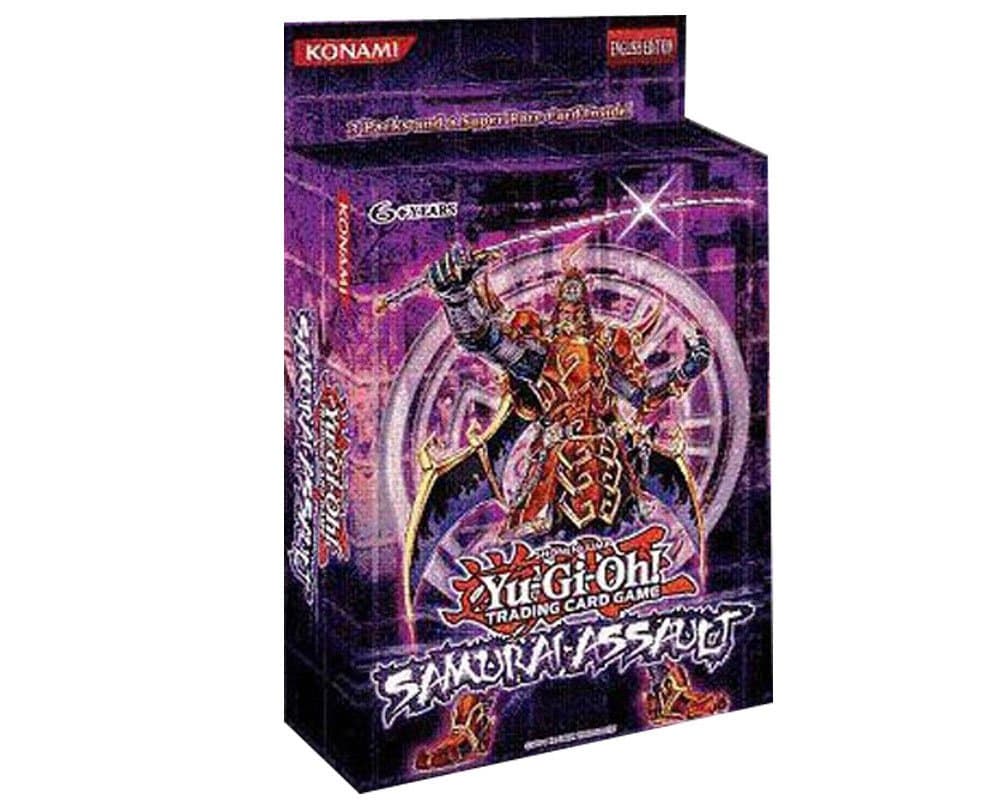 YuGiOh Samurai Assault Special Edition Box: (3 Packs Elder of the Six Samurai Super Rare Promo)