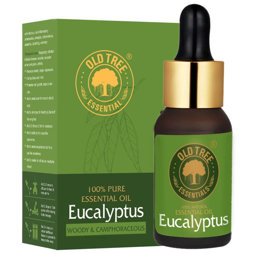 Old Tree Eucalyptus Essential Oil, 15Ml