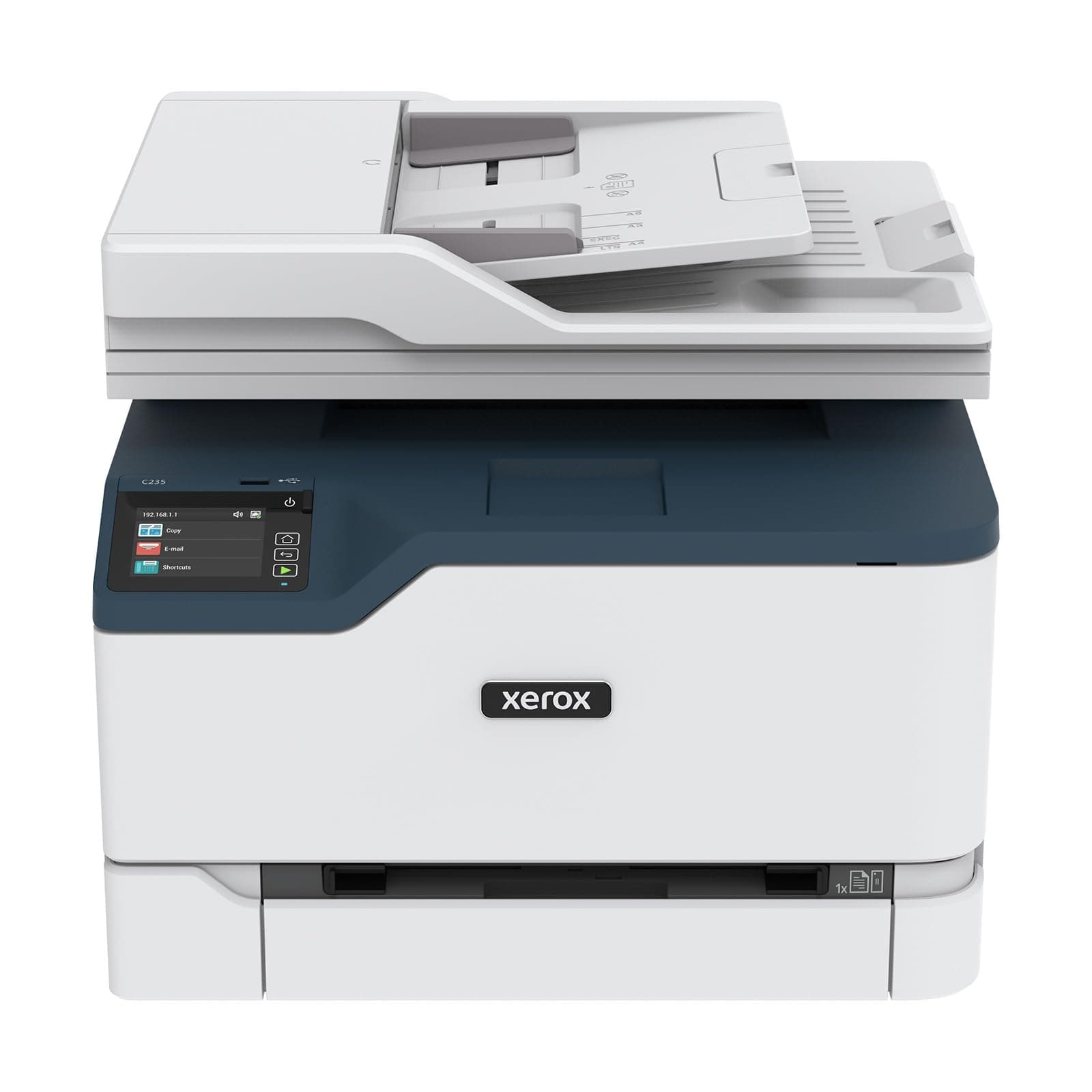 C235dni A4 22ppm Colour Wireless Laser Multifunction Printer with Duplex 2-Sided Printing - Copy/Print/Scan/Fax – Colour Touchscreen