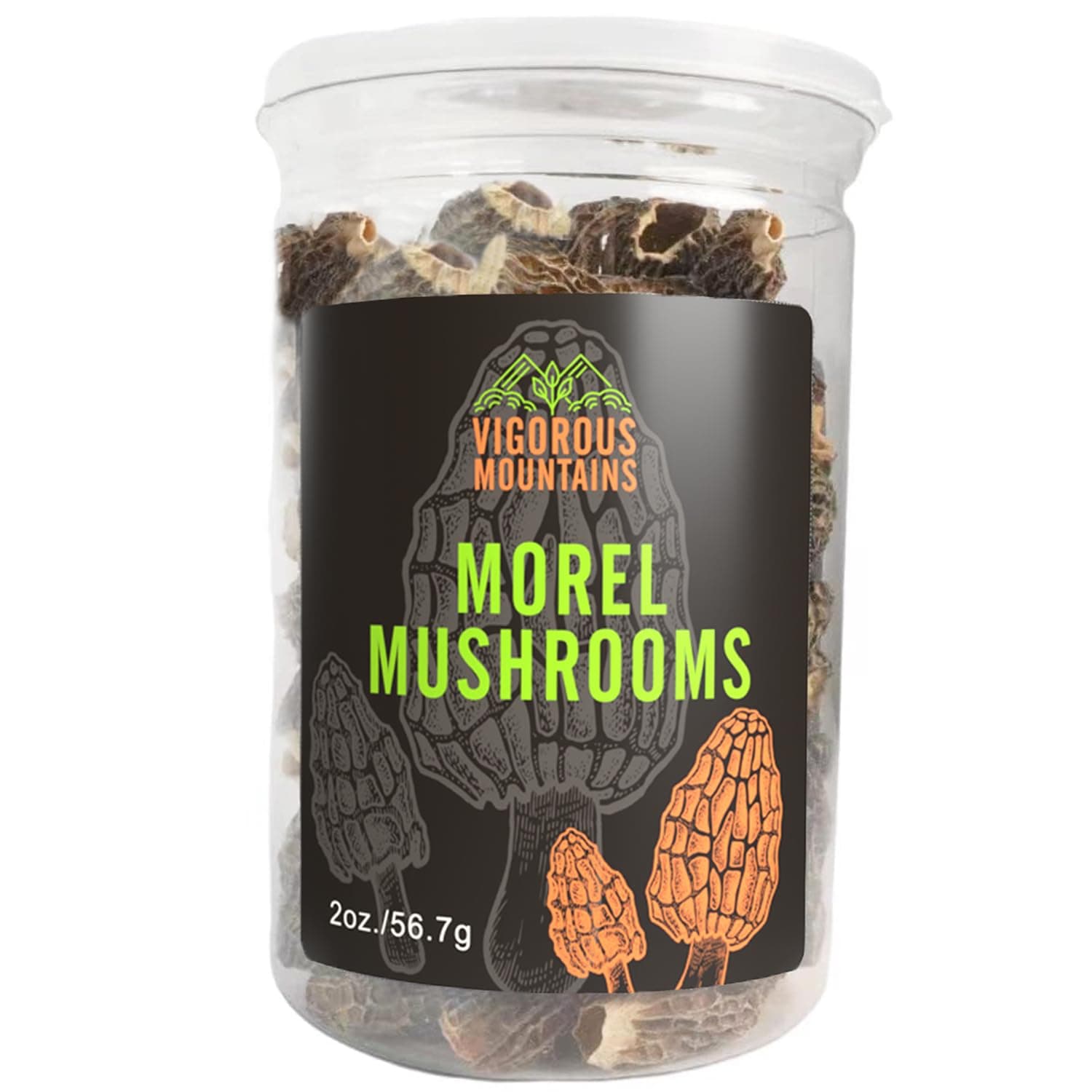 Dried Morel Mushrooms (2Ounces)