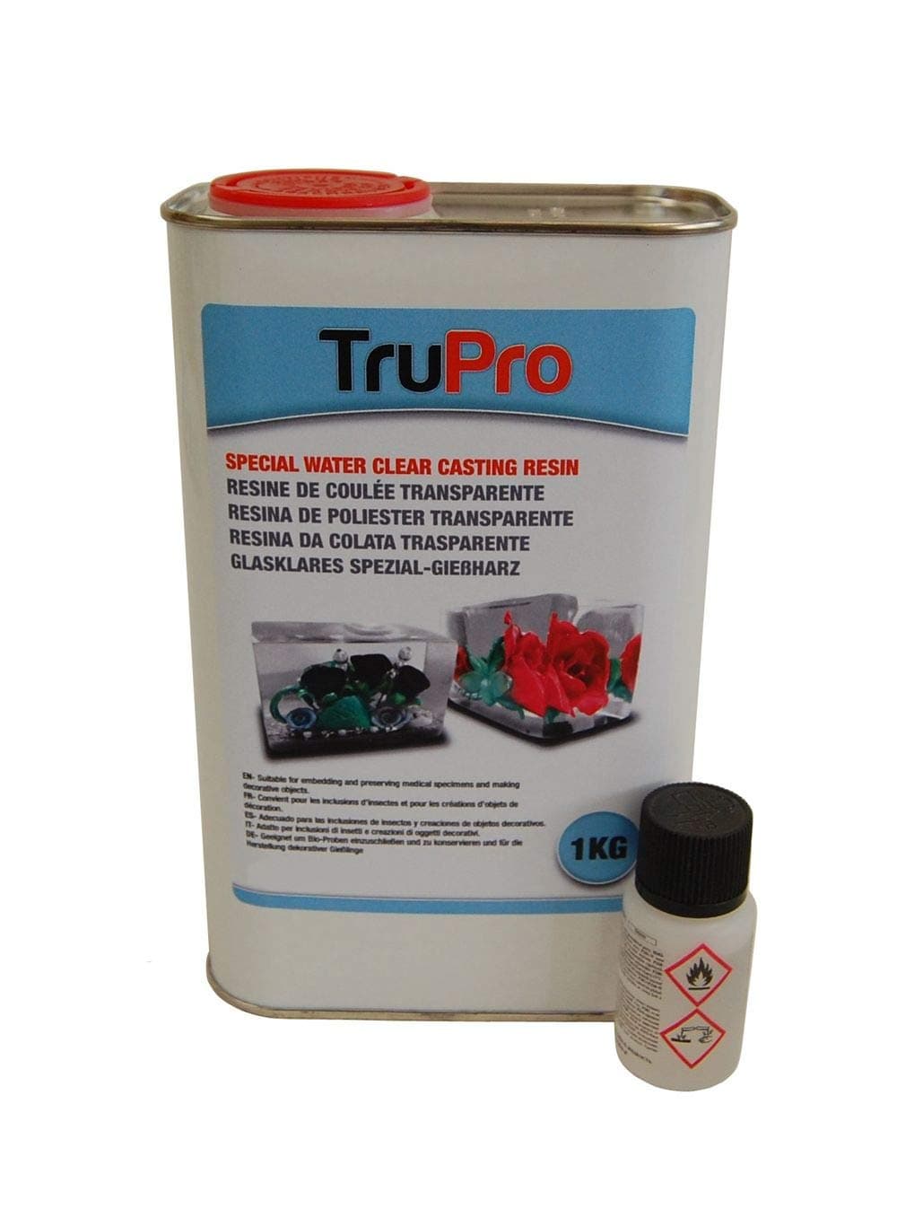 1kg Special Clear Casting Water Resin and Catalyst