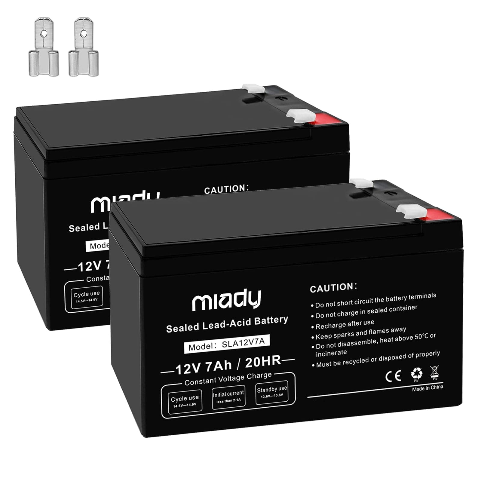 12v 7ah battery-2 pack