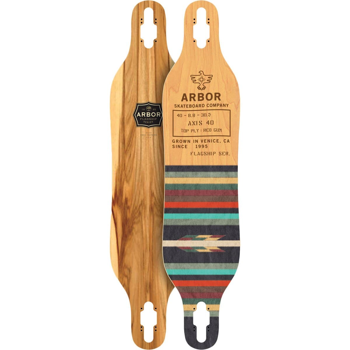 Arbor Axis 40 Flagship Skateboard Deck, Red Gum, 40" x 8.75" x 30.50"