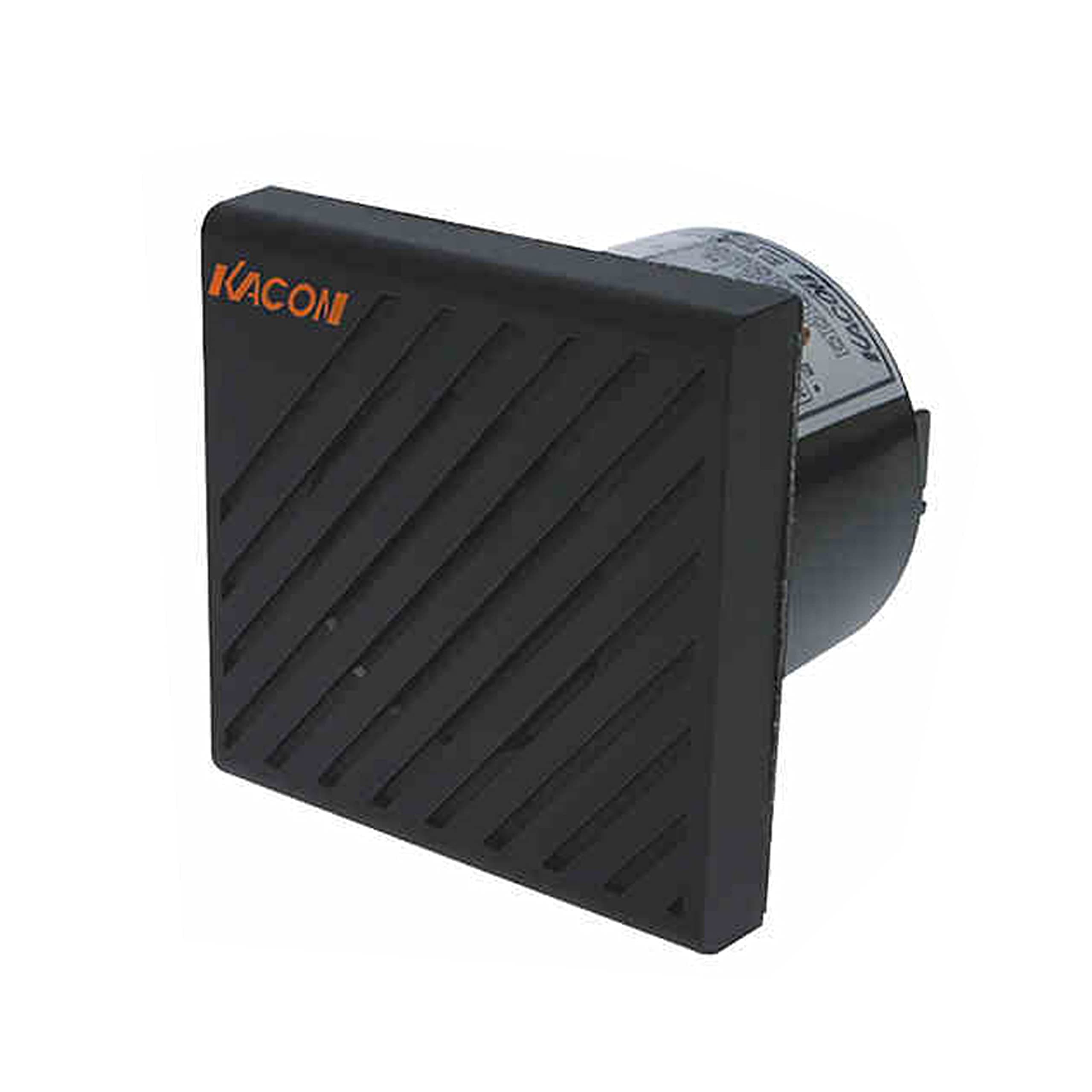 Kacon KSP-42S, Buzzer 66mm Panel Hole 80mm Square Head, 85dB, 4 Sounds Ambulance/Phone/Song/Patrol, IP56, 12/24V DC