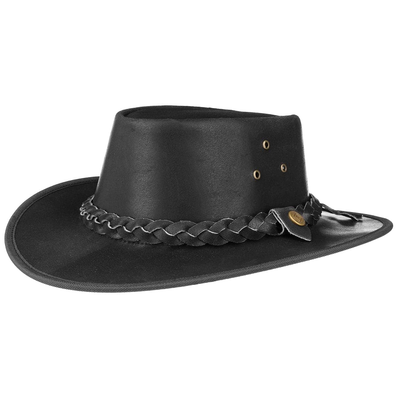 Hooley Leather Hat men´s hat cowboy hat