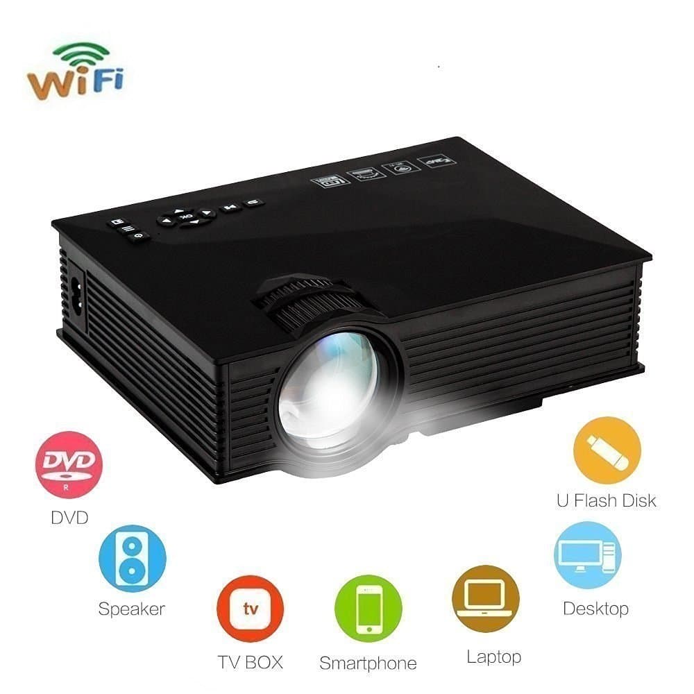 Portable Projector Wireless Multimedia Home Cinema Mini LCD LED Projection