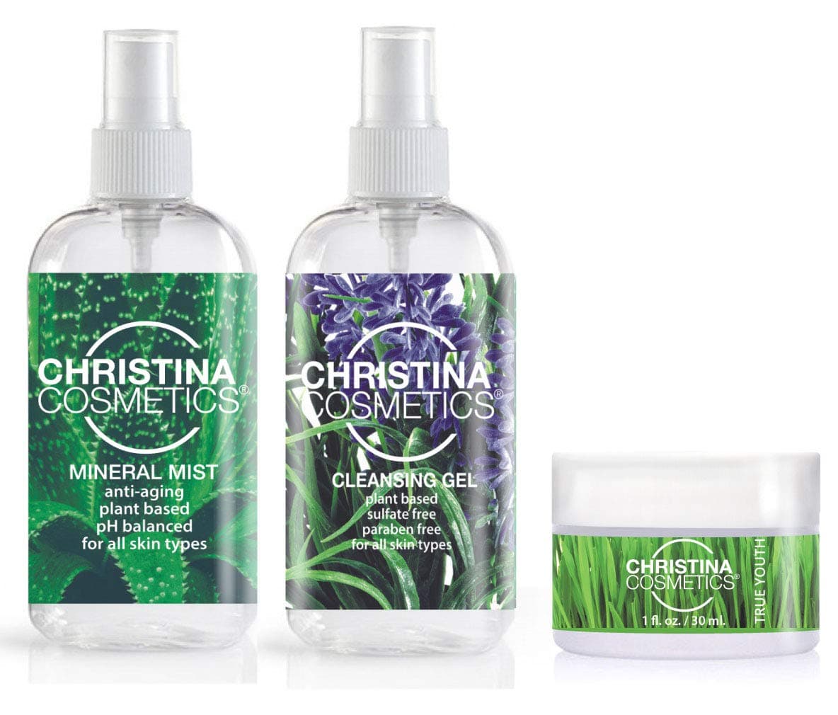 Christina Cosmetics 3-Step Spa Collection Gift Box: FULL SIZE - CUSTOMER TOP RATED!