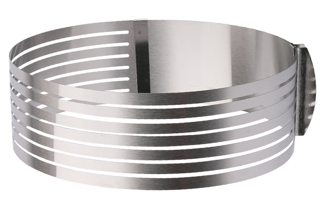Adjustable Layer Cake Slicer 10"-12" Stainless Steel Cake Ring Cutter