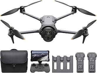 Mavic 4 Pro Drone 512GB Creator Combo (DJI RC Pro 2) with 100MP Hasselblad Camera, Triple-Camera System, 6K/60fps HDR Video, 51-Min Flight Time, O4+ 30km Video Transmission, 0.1-Lux Night Vision