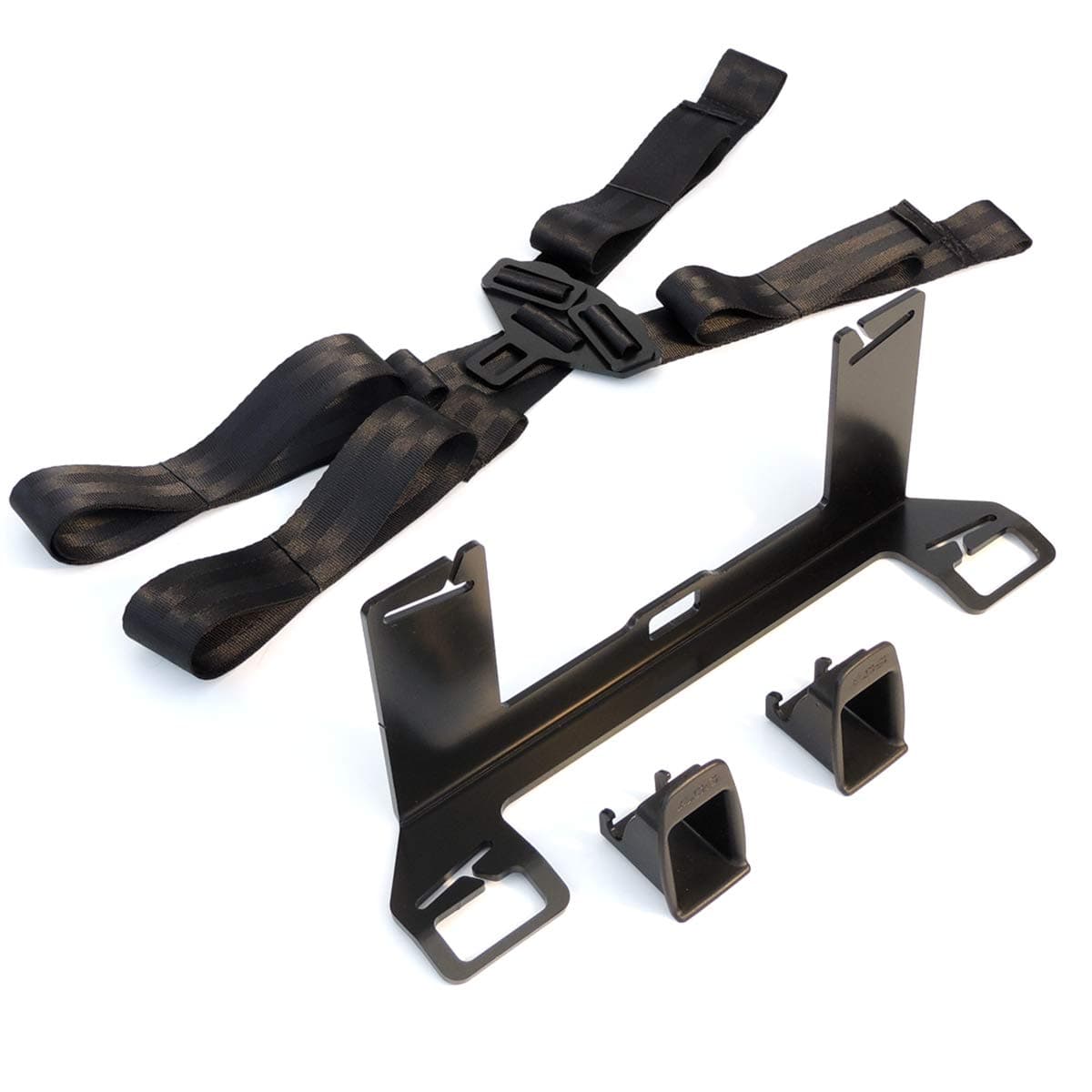 Feiteplus Universal Latch ISOFIX Belt Interfaces Guide Retainer Thicken Steel Car Seat Bracket