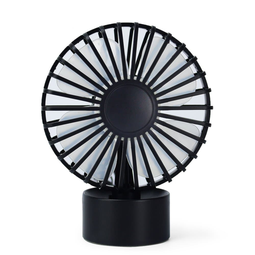 USB Fan, FTUNG Mini USB Desk Table Fan Personal Cooling for Traveling Hiking Fishing Camping Desktop or Car Use
