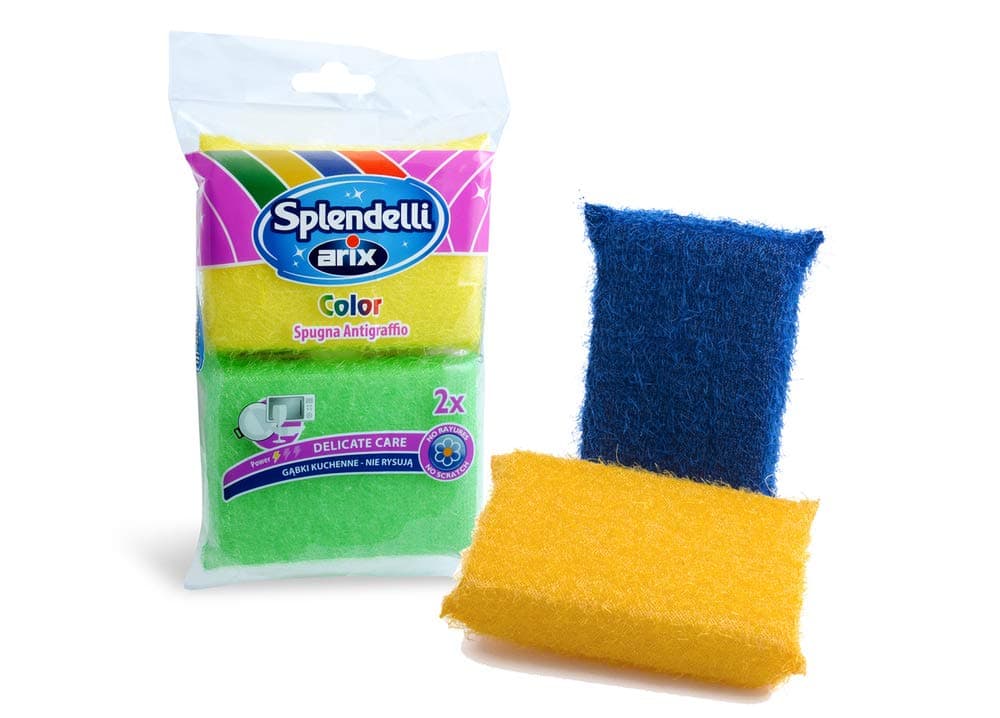 – Arix – Sponge, Color, Scratch Resistant – Pack of 2