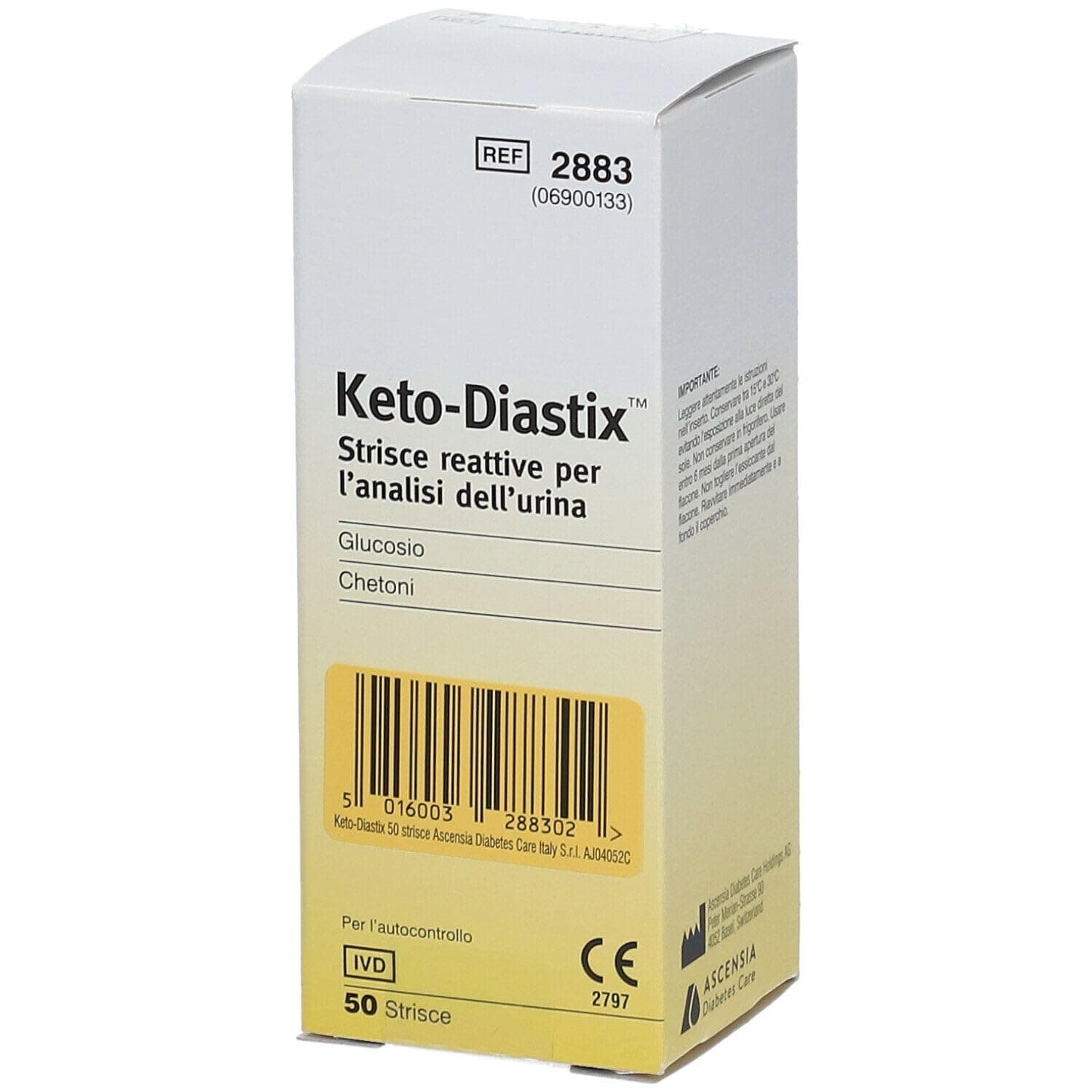 KETO DIASTIX 50 TIRAS