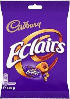 Cadbury Eclairs Classic Milk Chocolate Bag 130g (Pack of 1)