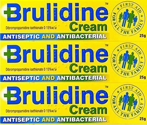 Brulidine Cream 25g, 3 Packs