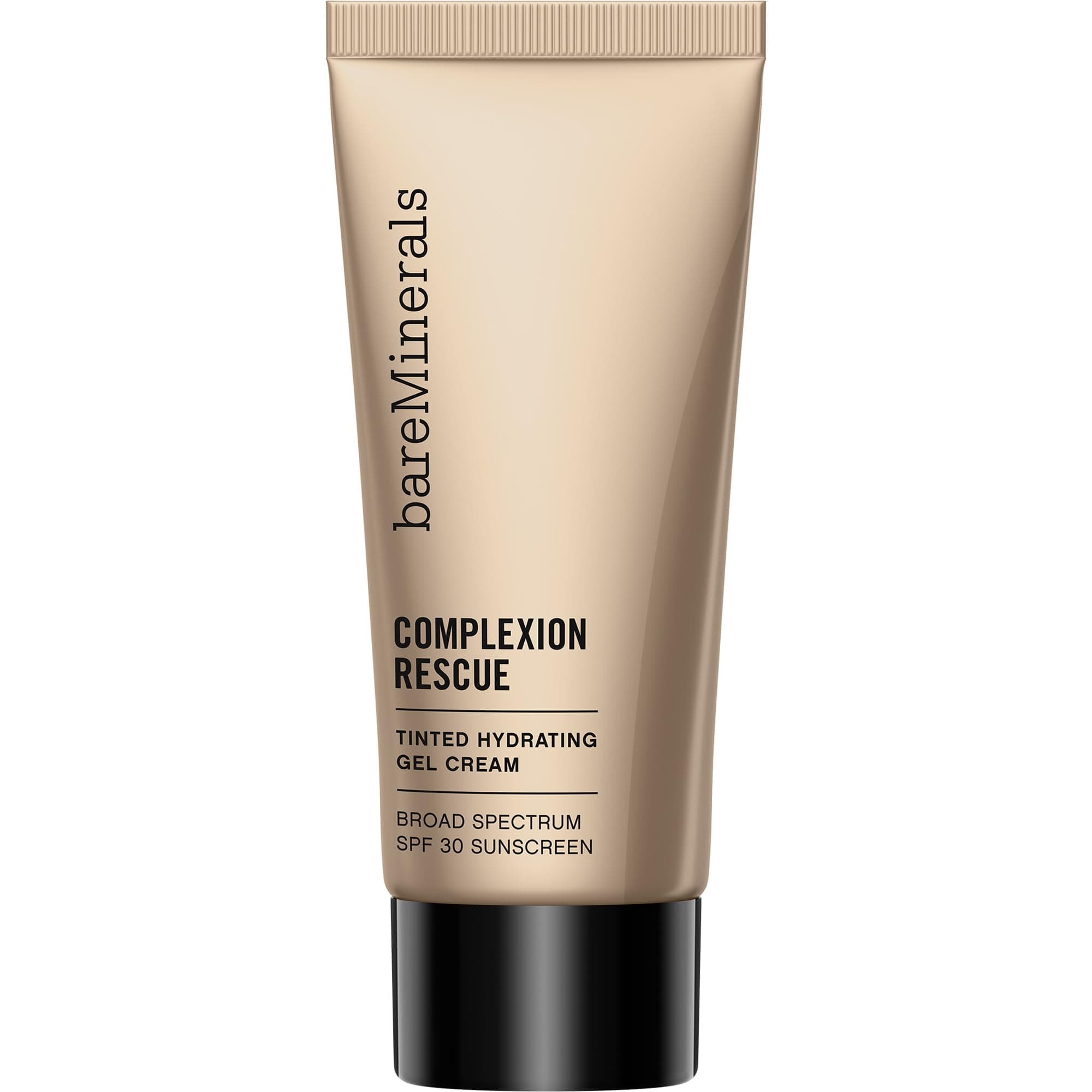 bareMinerals Complexion Rescue Tinted Moisturizer for Face with SPF 30, Vegan Tinted Mineral Sunscreen with Hyaluronic Acid, Mini Size, Natural Pecan 05