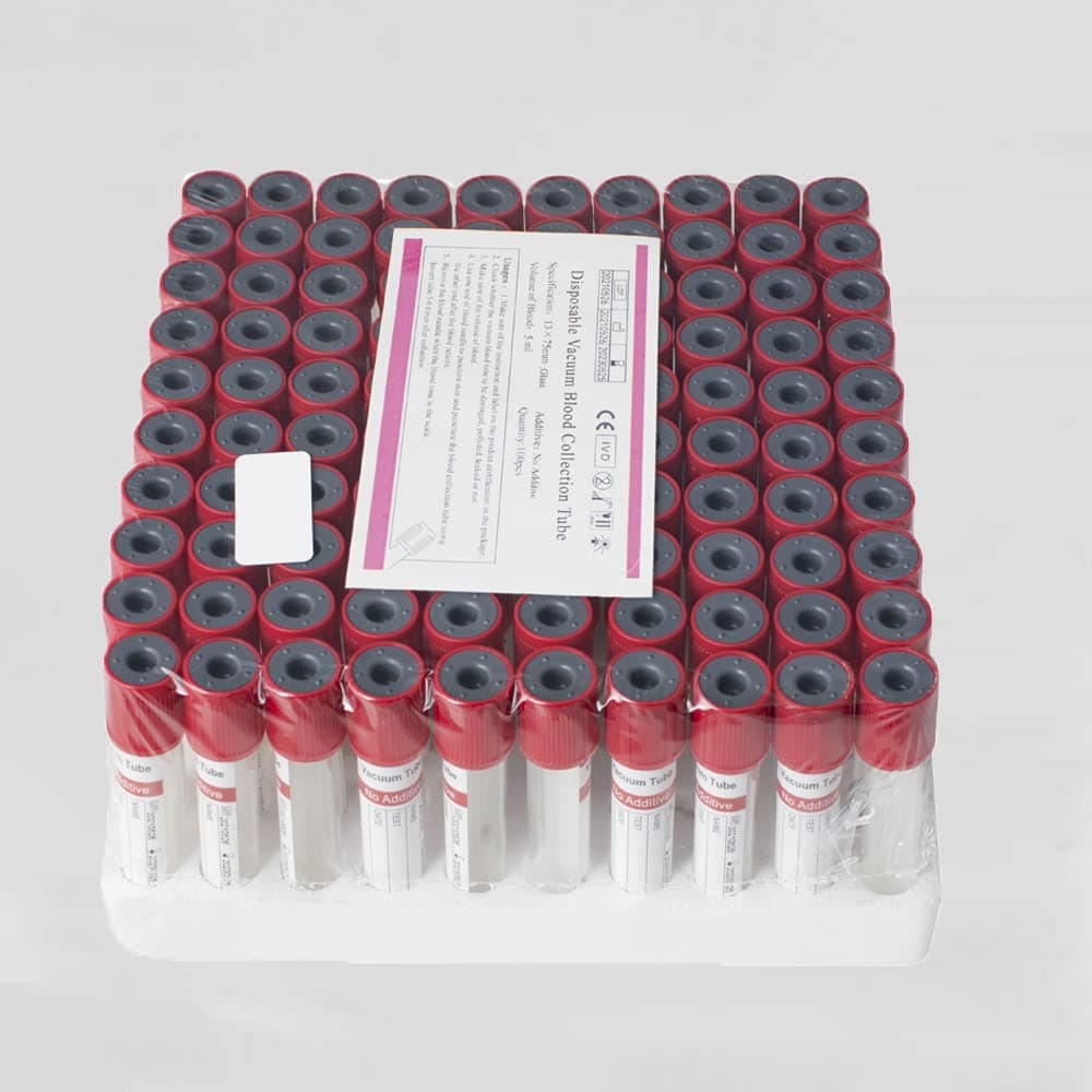 5ML Red Top BD Tubes, 100pcs/Tray - 2-5 Days from US