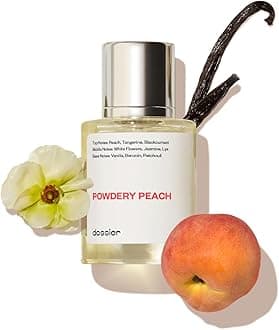 Dossier - Powdery Peach - Eau de Parfum - Inspired by Luxury Perfume - Pure Infused - Paraben-Free - Vegan - For Women - Fragrance 1.7 Fl oz (Spray 50ml)