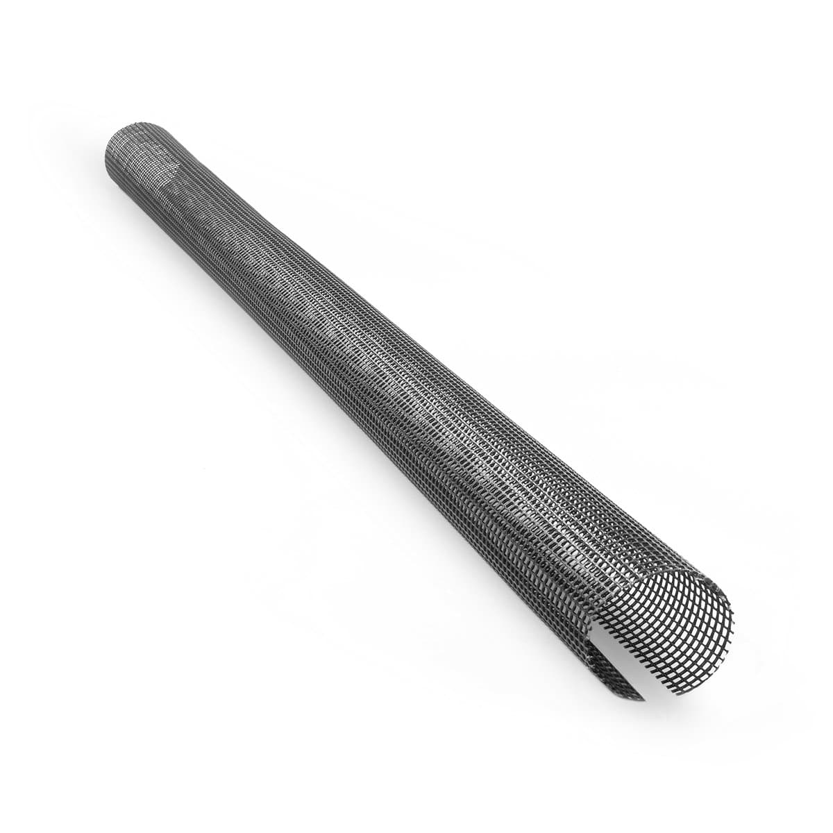 SH55 Leaf guard for gutters gutter guard 2m long 100 mm - 125 mm black 10 pieces