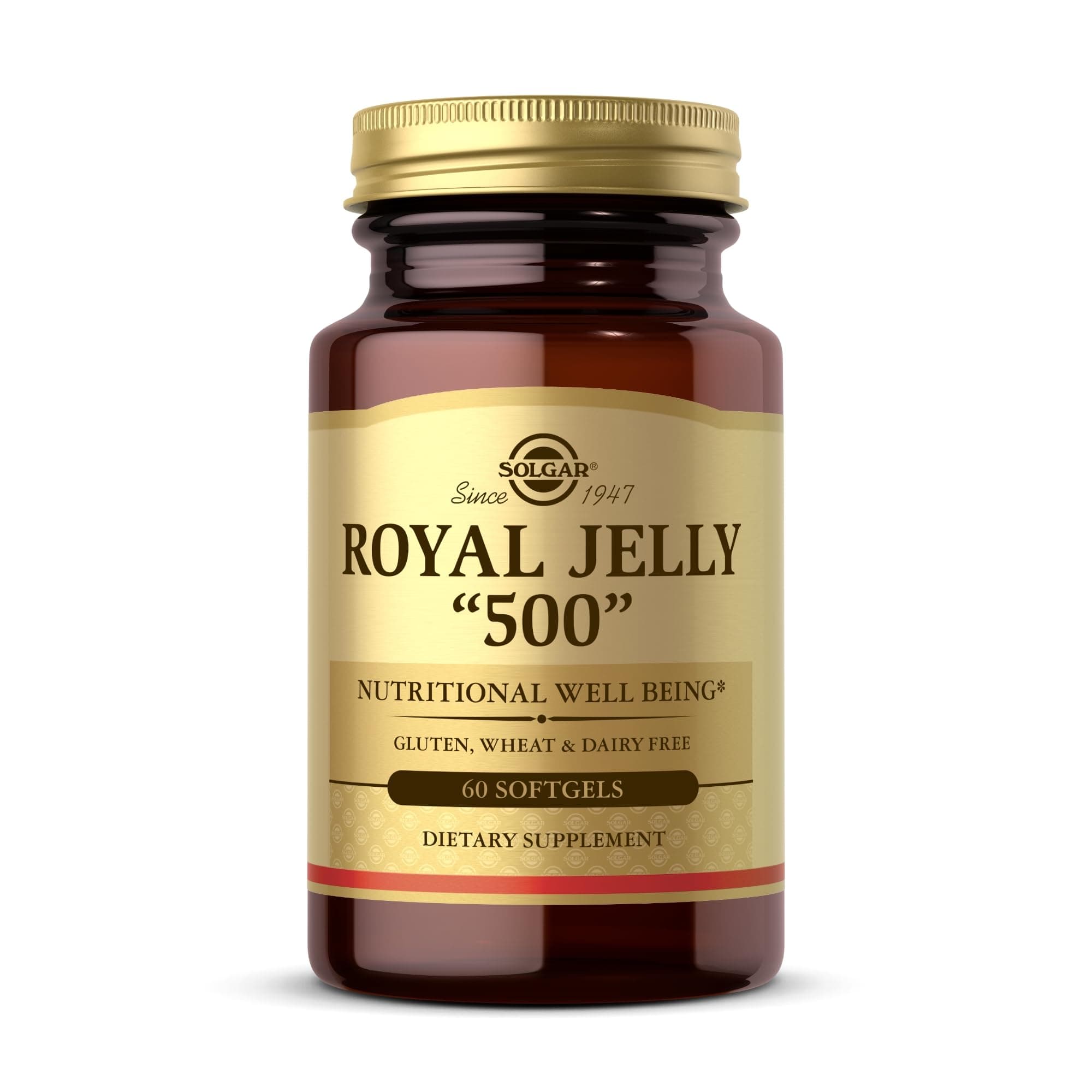Solgar Royal Jelly 500 Supplement, 60 Count