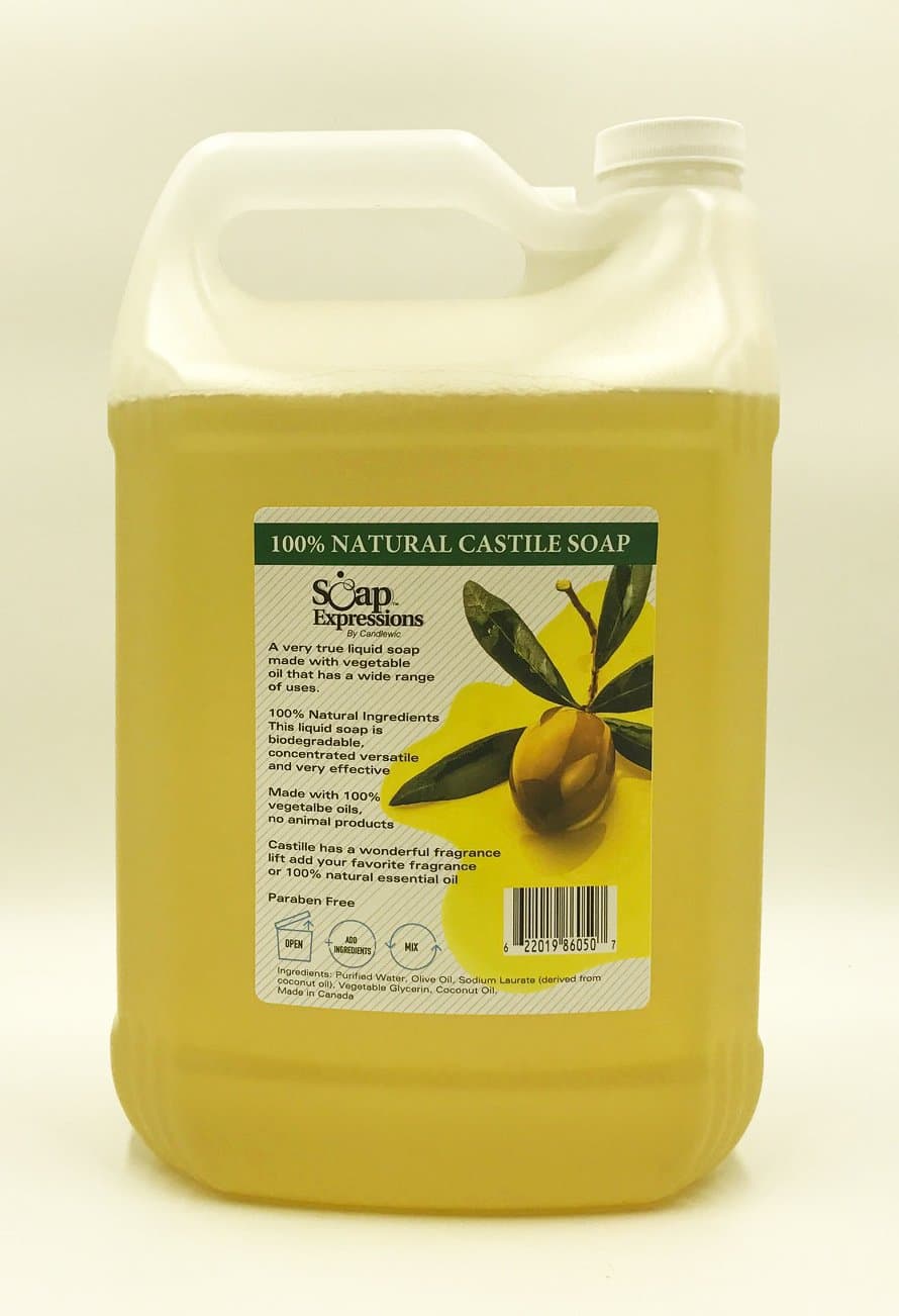 1 Gallon 100% Natural Castile Soap
