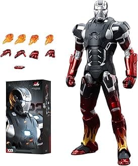 HiPlay ZD Toys 1/10 Iron Man MK22 Non-Luminous 1906-22 Action Figure