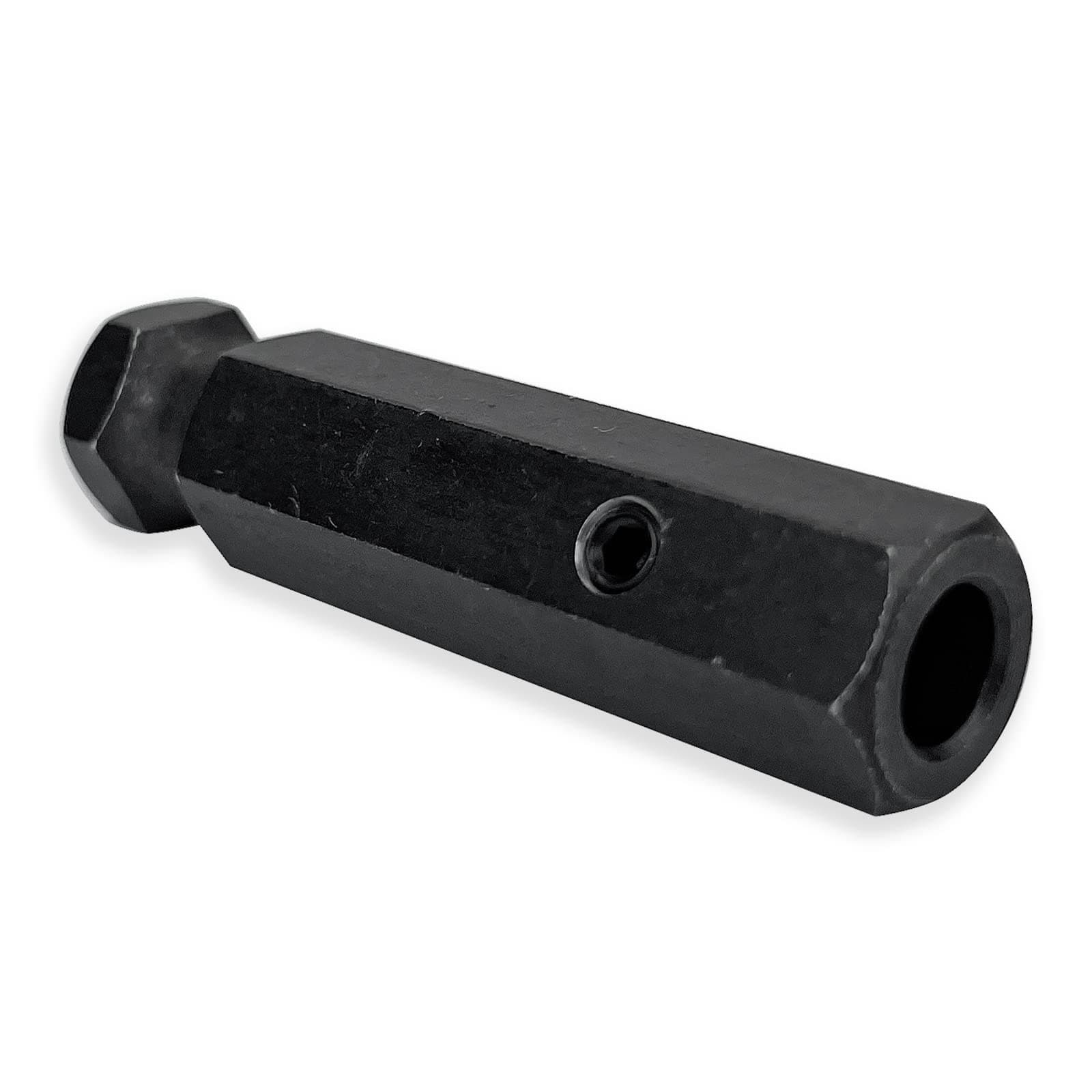 1/4" Quick Release 4.5 and 6 mm Carbide Cutter Adapter for Slow Speed Tire Repair Air Buffers.