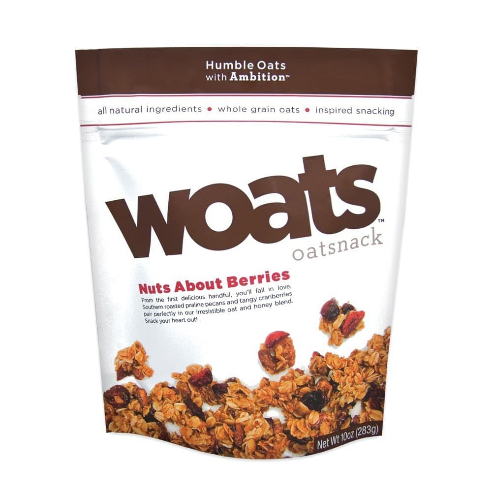 Woats Oatsnack Nuts About Berri