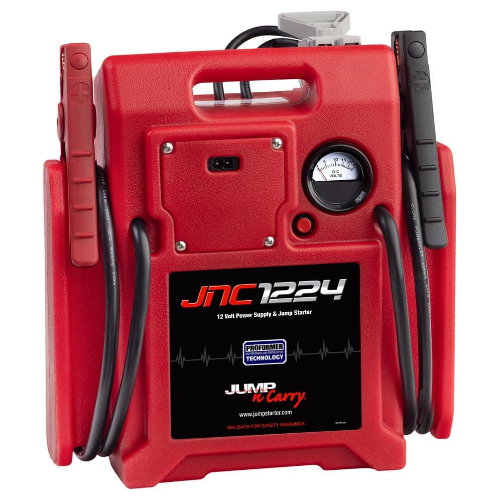 Clore Automotive Jump-N-Carry JNC1224 3400/1700 Peak Amp 12/24V Jump Starter