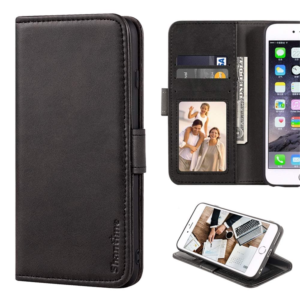 for ZTE Optus X Sight 2 Case, Leather Wallet Case with Cash & Card Slots Soft TPU Back Cover Magnet Flip Case for ZTE Optus X Sight 2 (6”)