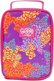Smiggle Lunchbox 'Giggle' Single Compartment Insulated (Pink Jungle Fern) (446758 x multi)