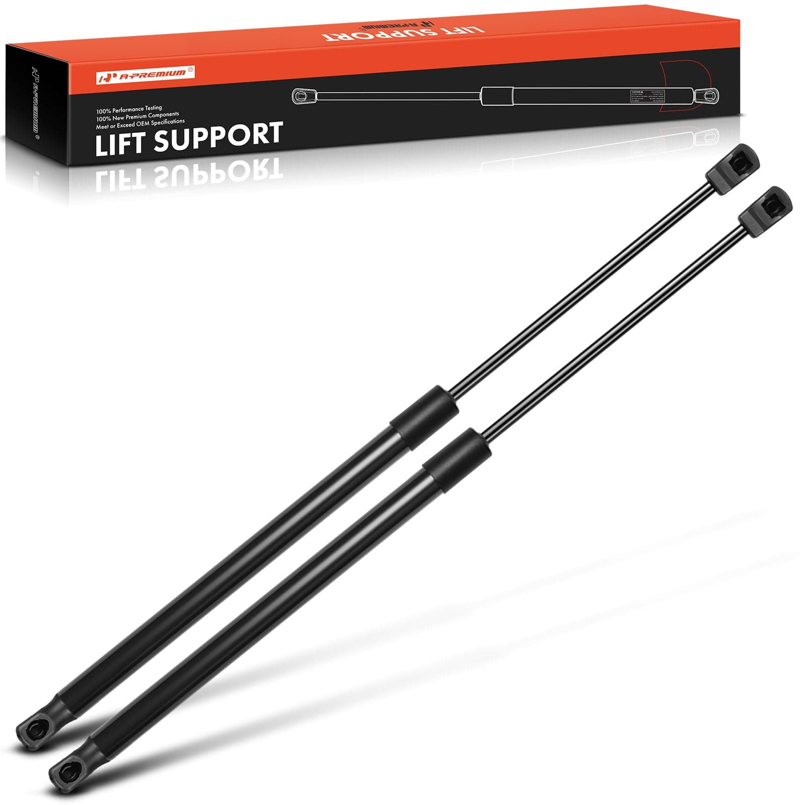 A-Premium Rear Tailgate Boot Struts Lift Supports Shock Struts Compatible with Infiniti FX35 2009-2012 FX37 FX50 2009-2013 Sport Utility 2-PC