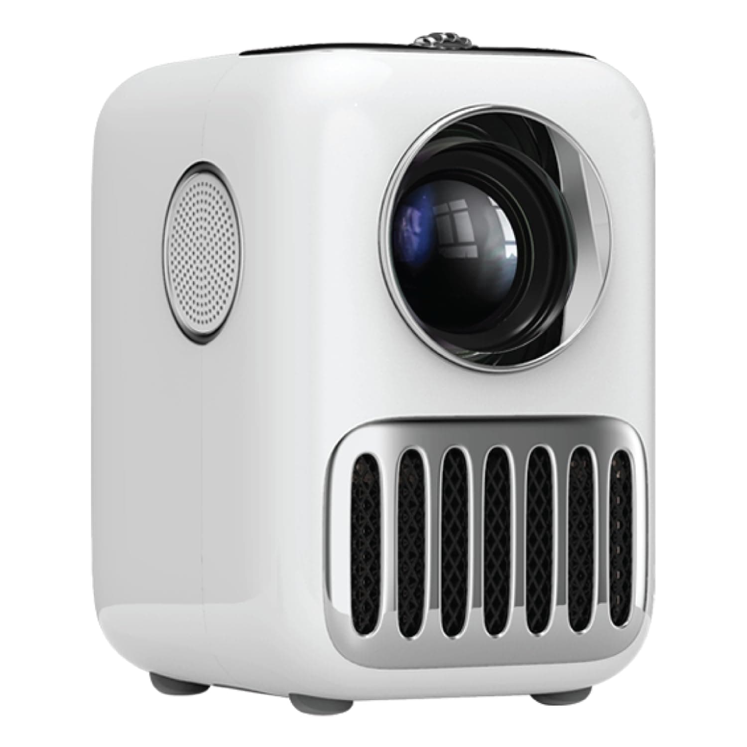 T2R Max Android 9 Projector for Home | Native 1080P 4K Supported 350 ANSI | Dust Free Engine | Dual 3W Speakers | WiFi Bluetooth 4D Keystone Correction 16GB Storage (Global Version)