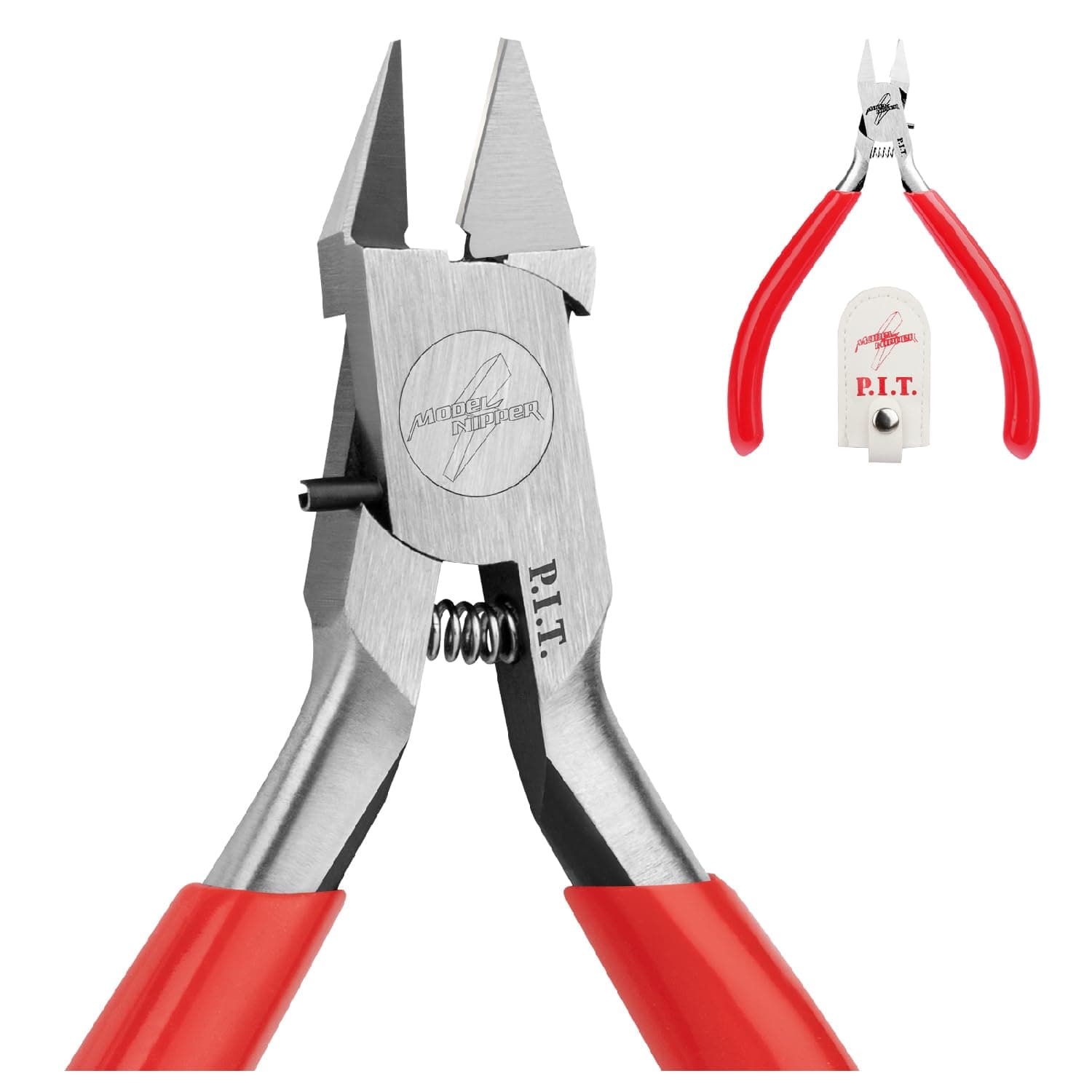 P.I.T. Plastic Model Nipper, Single Blade, Non-Slip Comfortable Handle, Sharp Thin Blade, Gundam Model Cutter