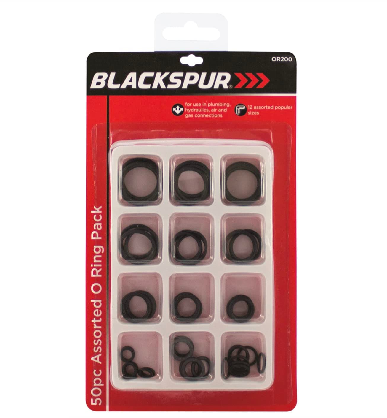 Blackspur BB-OR200 Assorted O-Ring Pack