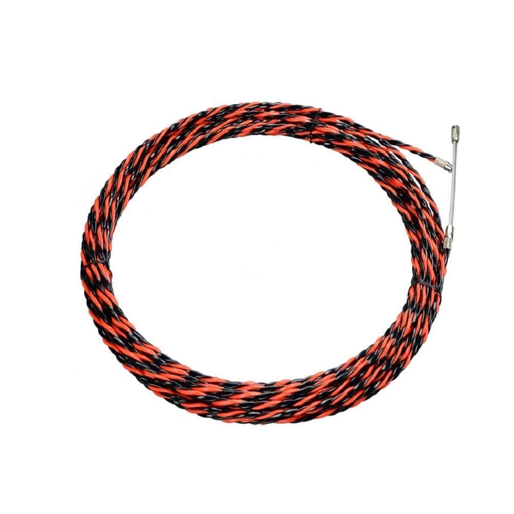 Professional 10M/33ft 6mm Cable Fish Tape Wire Network Wire Guider Cable Puller Electrician Threading Device Lead Device