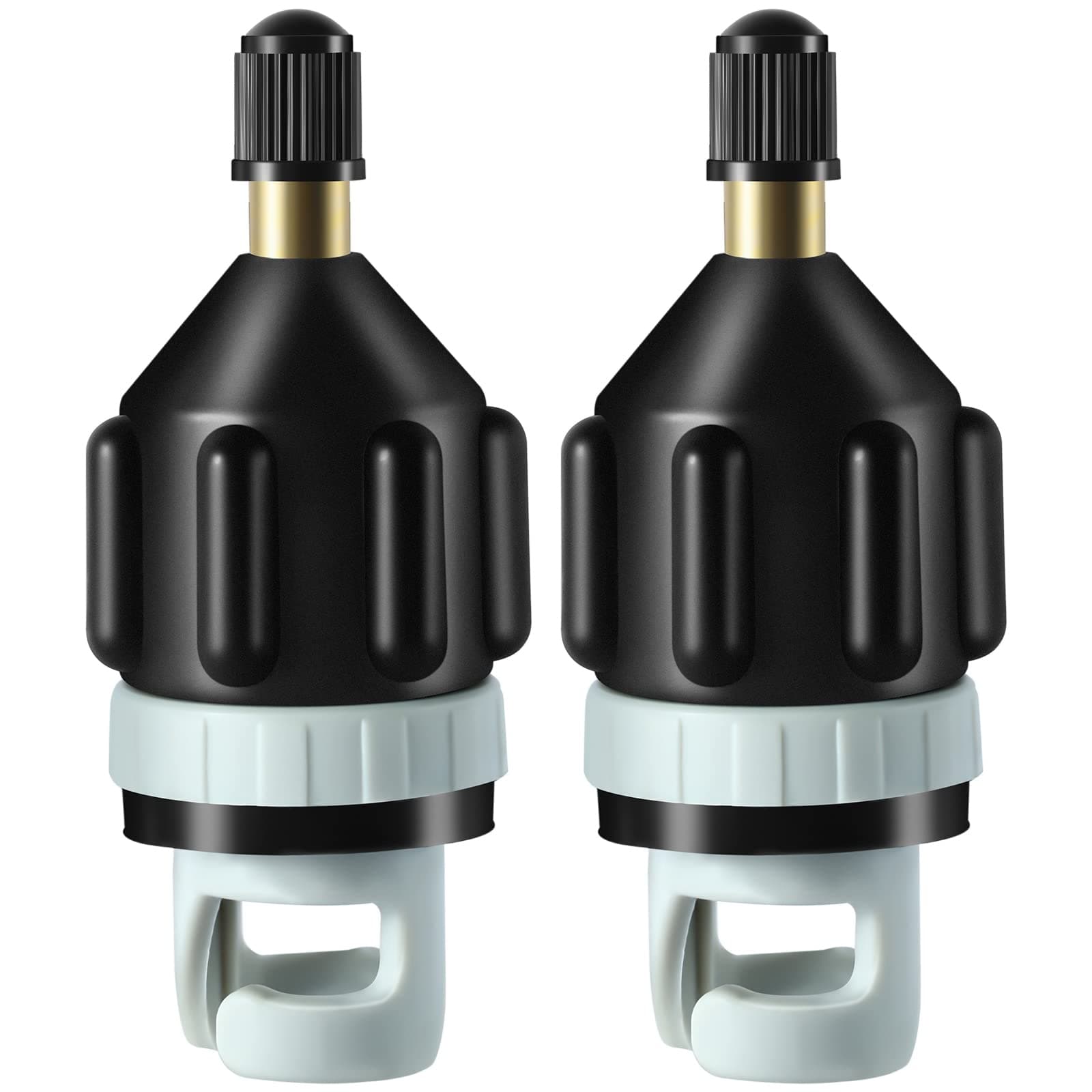 2Pcs Inflatable Boat SUP Pump Adapter, Premium Conventional Air Adapter, Sturdy SUP Air Adapter,Quickly Inflation and Strong Sealing Pump Adapter, for Inflatable Boat, Paddleboard and Kayak