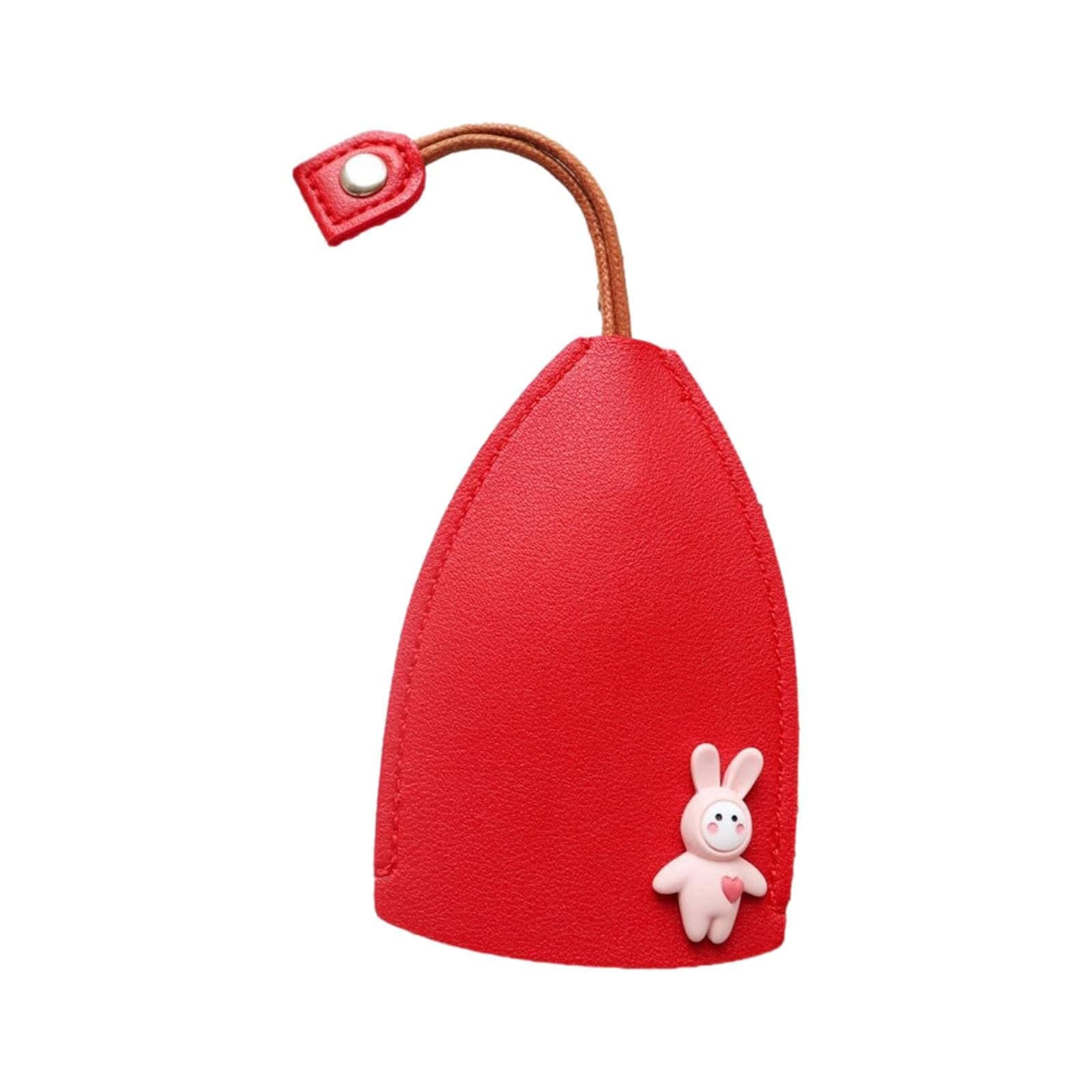 Unisex Cute Fruits Pull Type Key Bag,PU Leather Key Wallets Housekeepers, Car Key Holder Case,Car Key Case for Men Women