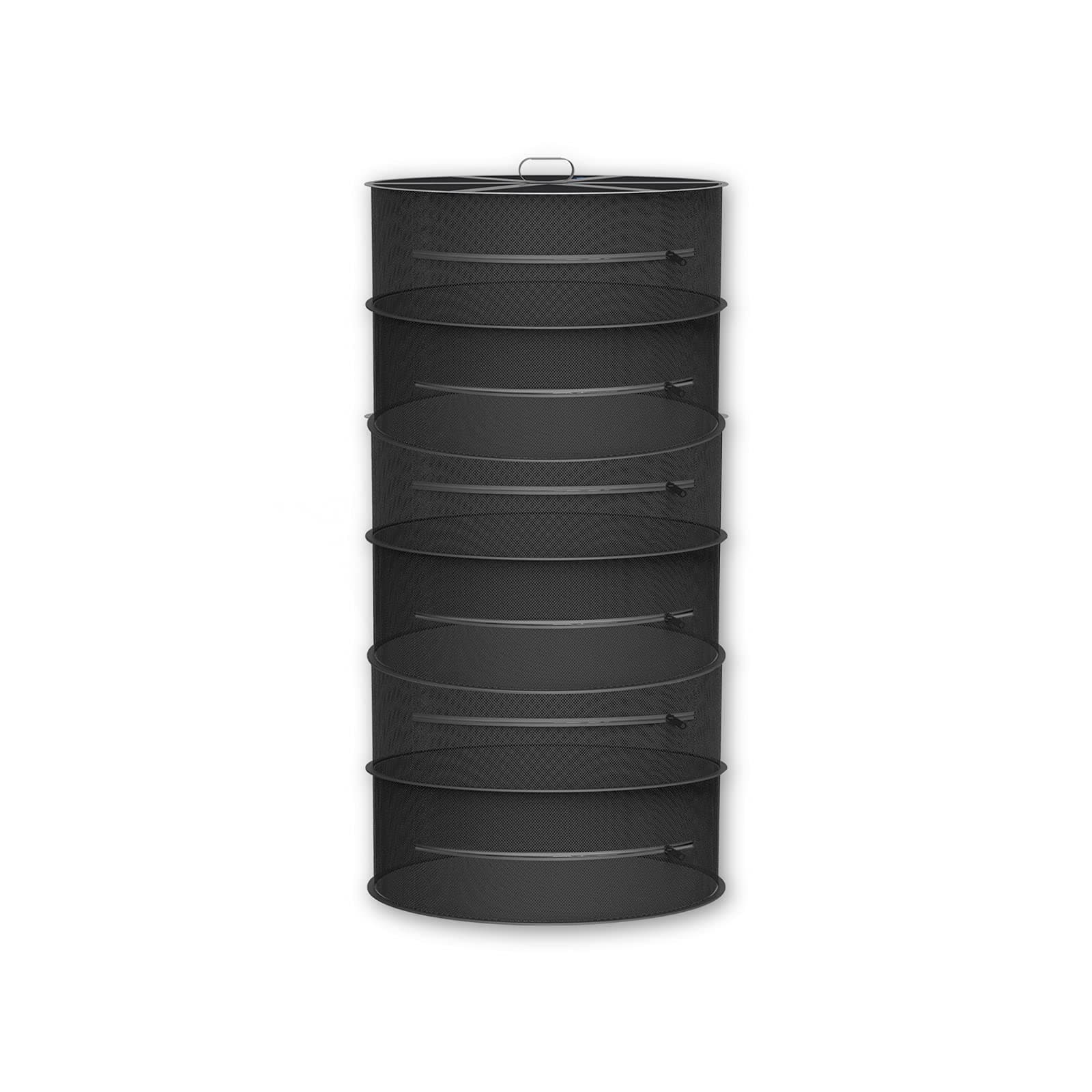 AC Infinity Herb Drying Rack, 6-Layer Hanging Mesh Net 47” for Plants, Seeds, and Buds, Fits 3x3 Grow Tents Closets Hydroponics