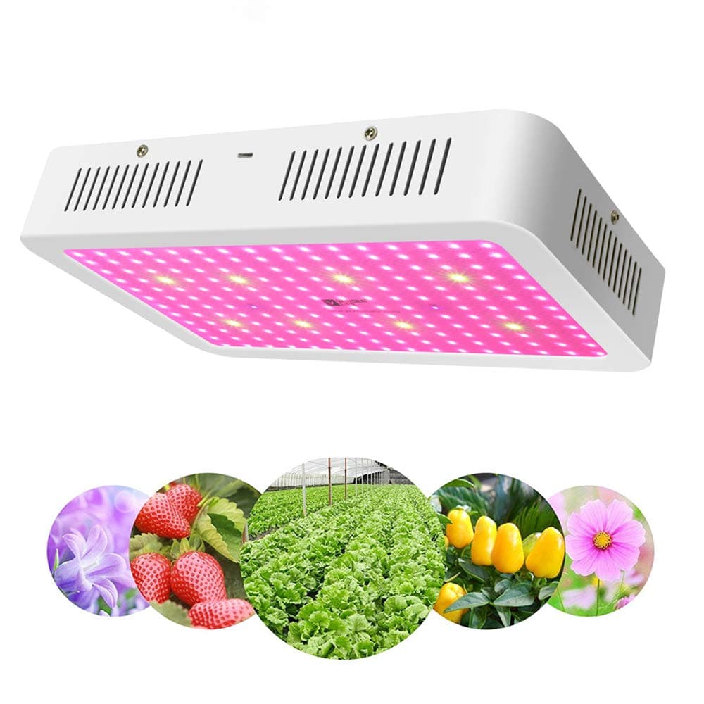 LED Grow Light 2000W - Apelila New Version Full Spectrum Led Growing Lamp for Hydroponic Indoor Plants Veg and Flower (240 LEDs)
