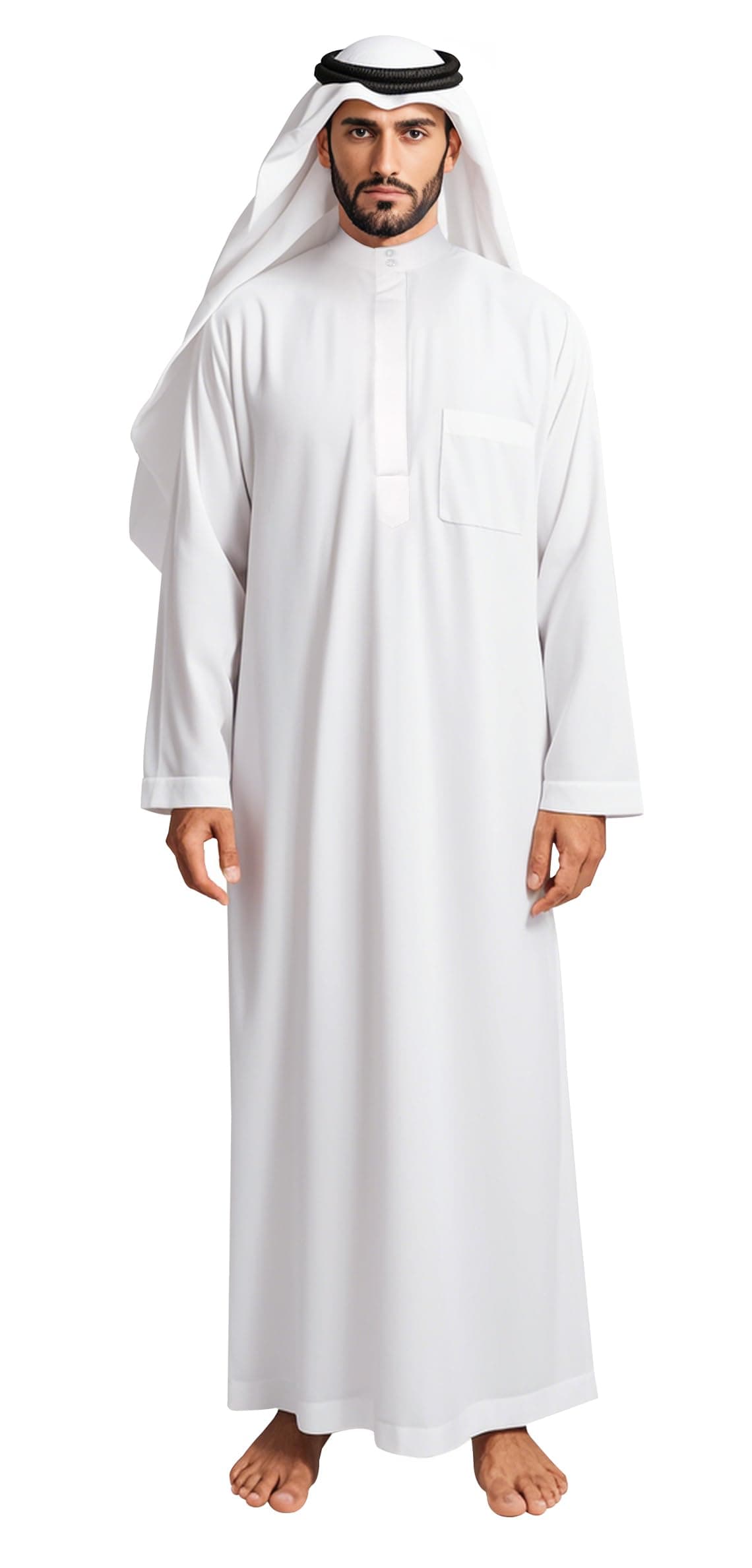 HOMELEX Men's Muslim Clothes Basic,casual,long Sleeve