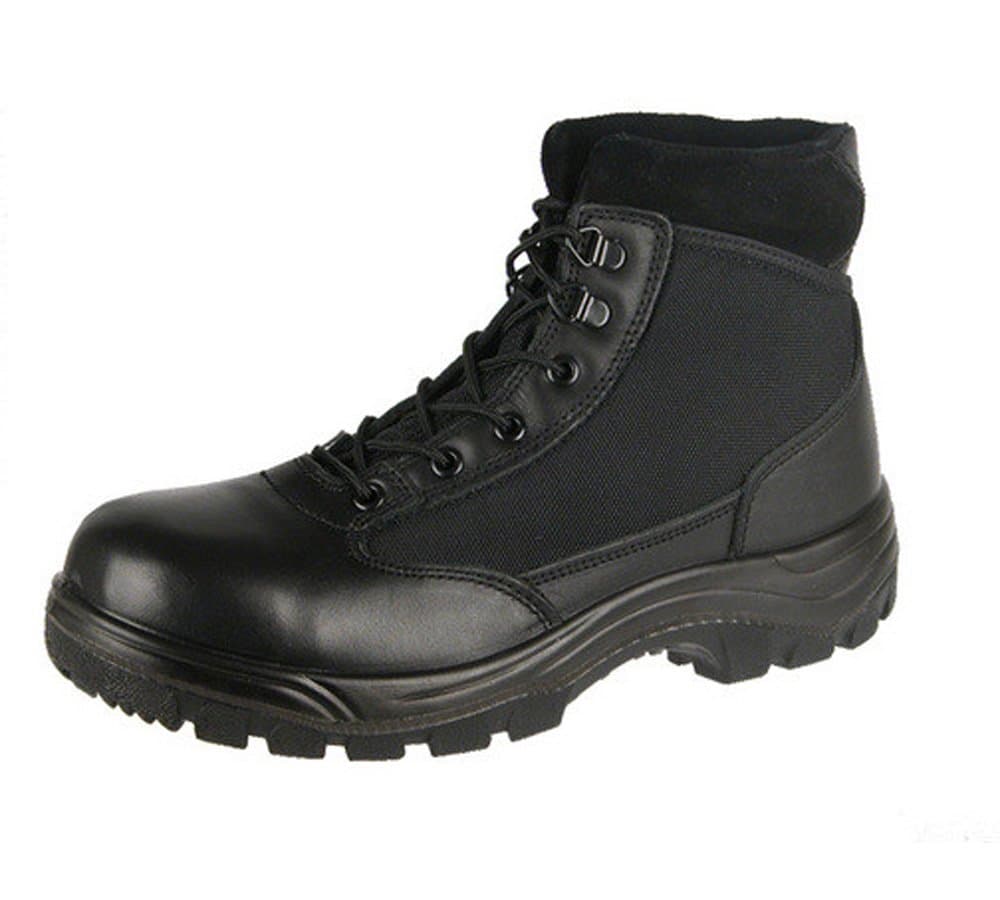 WorkZone 6 Inch Tactical Steel Toe Black (12)