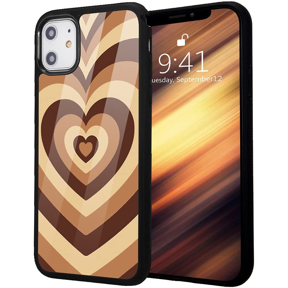 IdocolorsAbstract Art Phone Case for iPhone 6s/6 Plus,Abstract Painting Art Cute Soft TPU Hard Back Scratch Resistant Protection Shockproof Girly Cover Case for iPhone 6s Plus