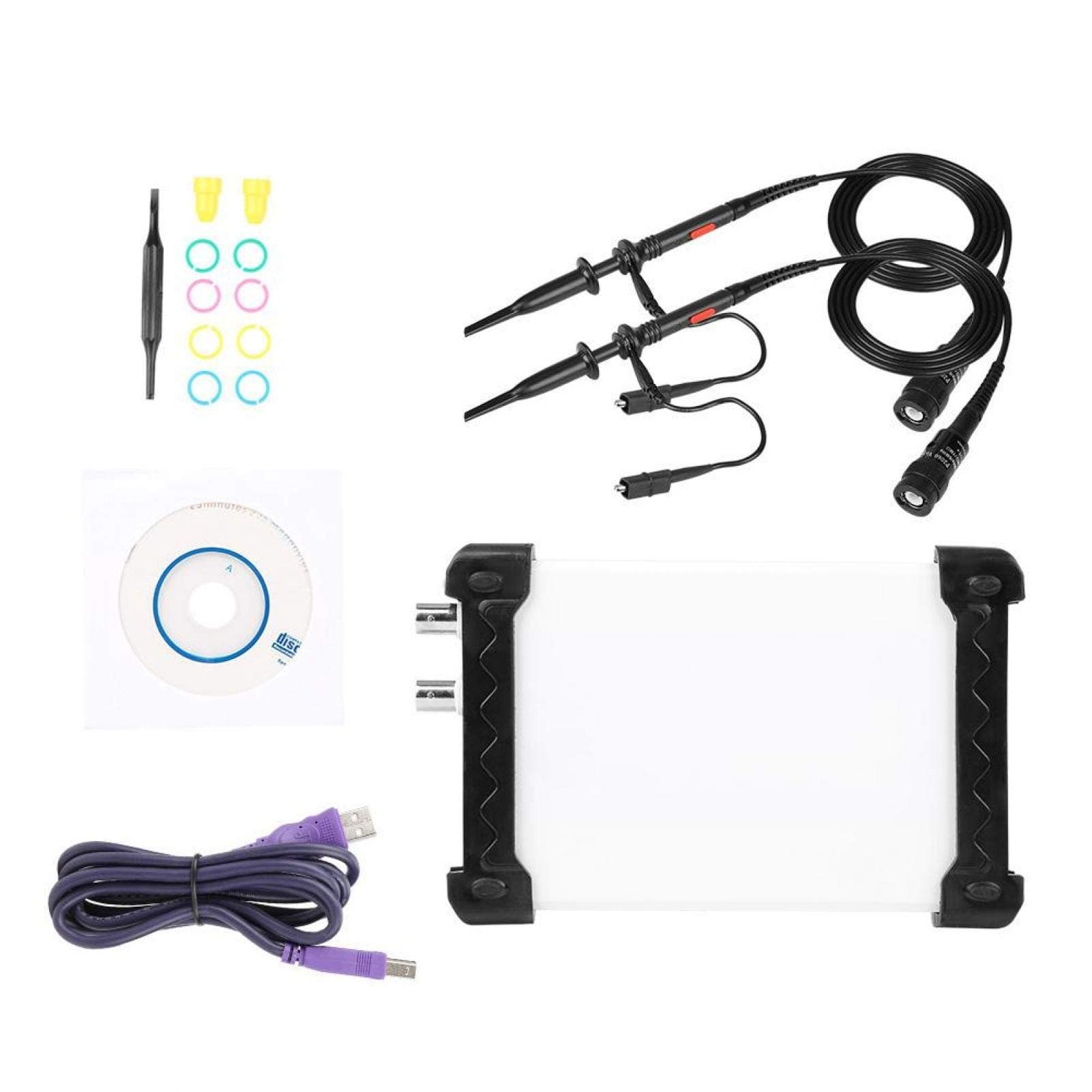 Digital Oscilloscope,INSTRUSTAR 3 in 1 20M Digital PC USB Oscilloscope + Spectrum Analyzer + Data Recorder (ISDS205A)